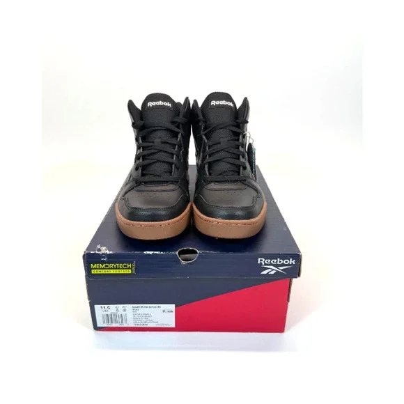 Reebok Men's Royal BB4500 HI-2 Sneaker Black/Brown Size 11.5 - Picture 3 of 7